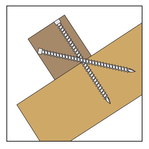 Houtconstructieschroef EASYfast+